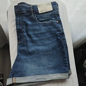 a.n.a Women's Blue Jean Shorts